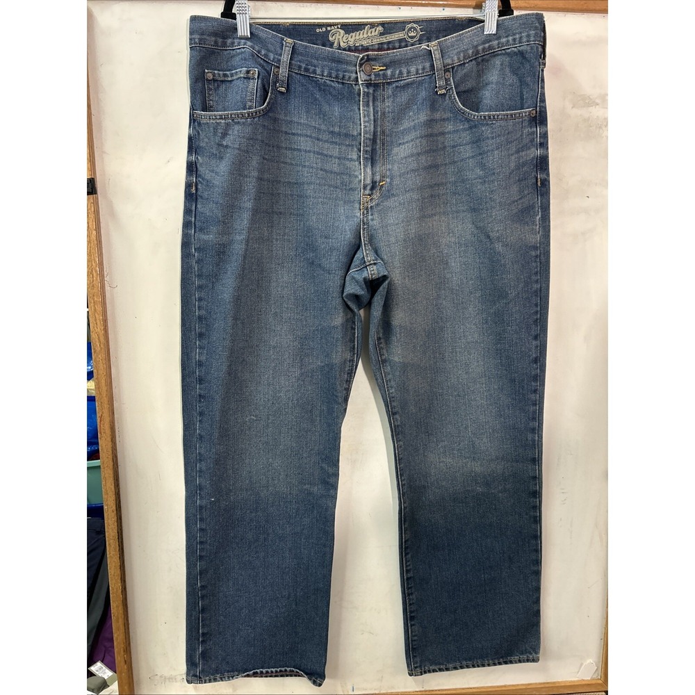 Old Navy Y2K 2012 Regular Baggy Skater Wide Leg Jeans Mens Size 42x32 Hipster